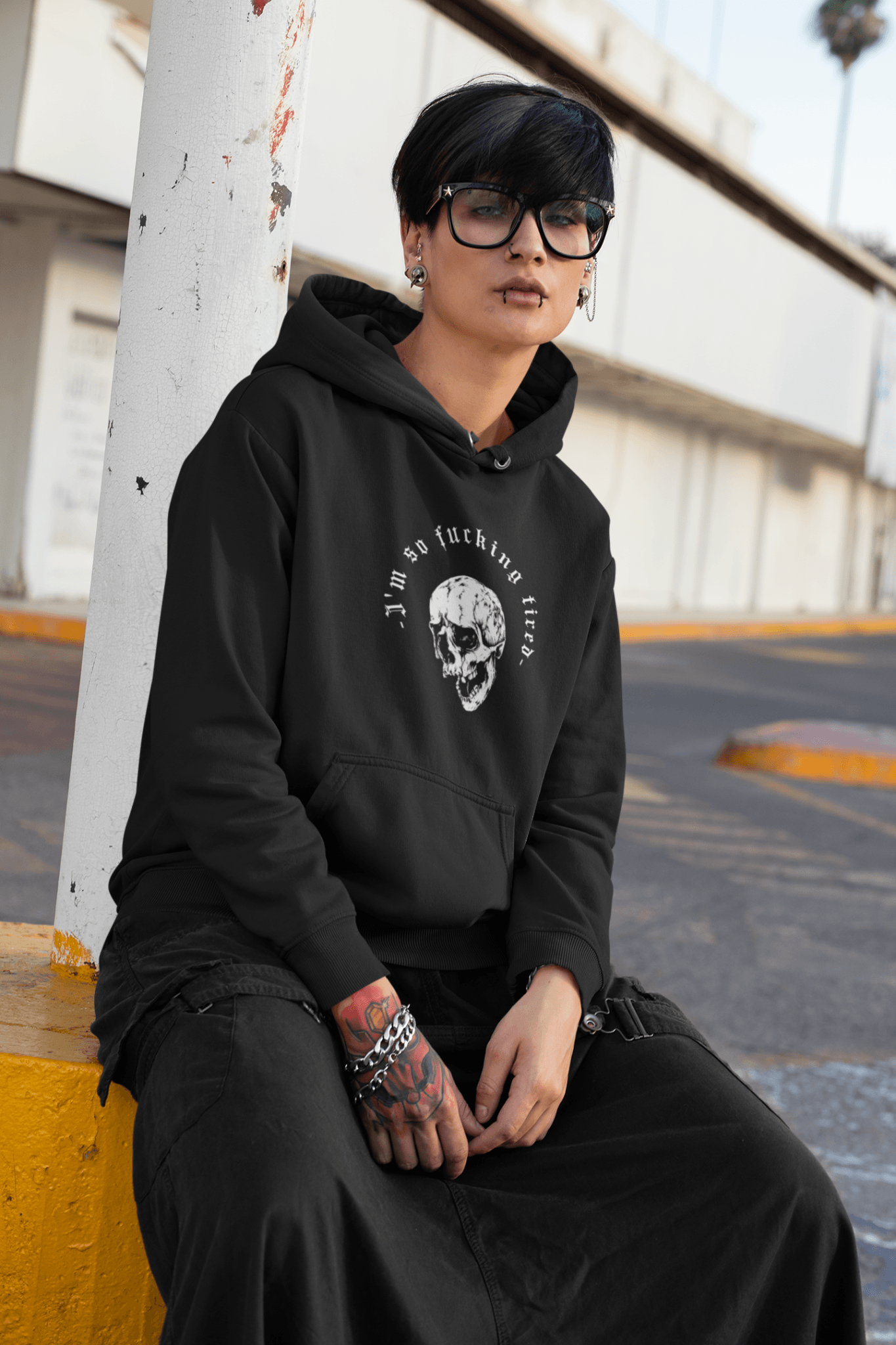 Taste Miasma "I'm So Tired" Hoodie - TasteMiasma